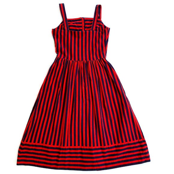 Vintage Lanz Originals Striped Dress - Picture 4 of 7